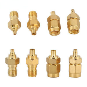 RF Coaxial Connector SMA Female to MMCX Male Plug Female Jack MMCX T SMA Adapter