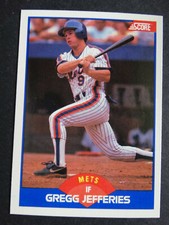 1989 Score Baseball Cards + Young Superstars Complete Your Set Pick List 441-660