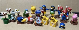 Super Mario mini figures Lot - Picture 1 of 5