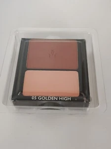 Guerlain Rose Aux Joues Blush Duo Colorete 05-golden High 6gr - Foto 1 di 2