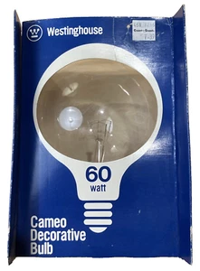 Westinghouse Cameo Decorative Globe Bulb 40w G-40 Medium Base New NOS - Picture 1 of 8