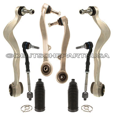 FRONT CONTROL THRUST Arm ARMS BALL JOINT JOINTS SUSPENSION BMW E63 E64 SET 8  - Image 1 of 2