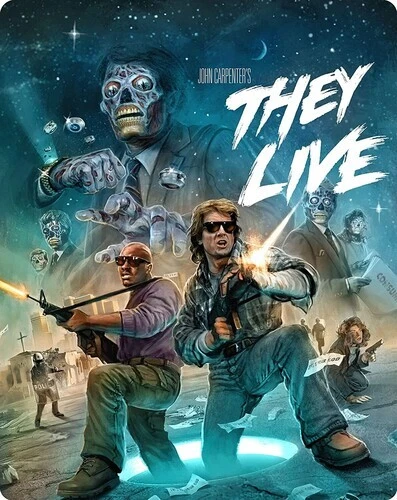They Live (4K Ultra HD, 1988) NEW, STEELBOOK - Image 1 of 1