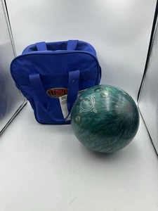 Ebonite Maxim Bowlingkugel und Tasche Top Zustand siehe Aufsätze. - Bild 1 von 9