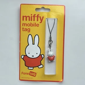 vintage y2k 2000s miffy nijntje phone charm keychain - Zdjęcie 1 z 3