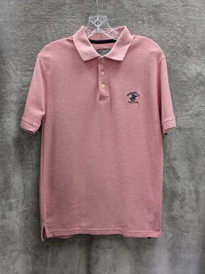 Polo Hombre Pequeño Calce Moderno Rosa Foto 1 de 4