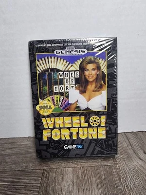 Brand New Wheel of Fortune (Sega Genesis, 1992) Factory Sealed - Image 1 of 4