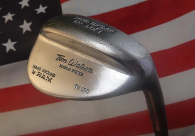 Ram Hand Ground Tom Watson Scoring System TW 855 Sand Wedge 55* Loft - Image 1 of 4