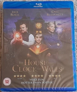 THE HOUSE WITH A CLOCK IN ITS WALLS BLU-RAY NEW & SEALED JACK BLACK  - Picture 1 of 2