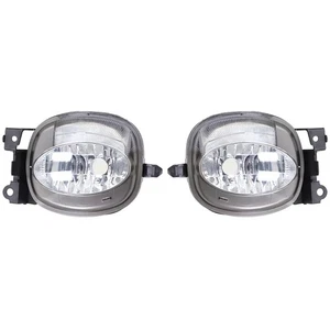 Pair Left & Right Bumper Chrome Fog Light Fog Lamp Kit For 2007-2009 Lexus ES350 - Picture 1 of 6
