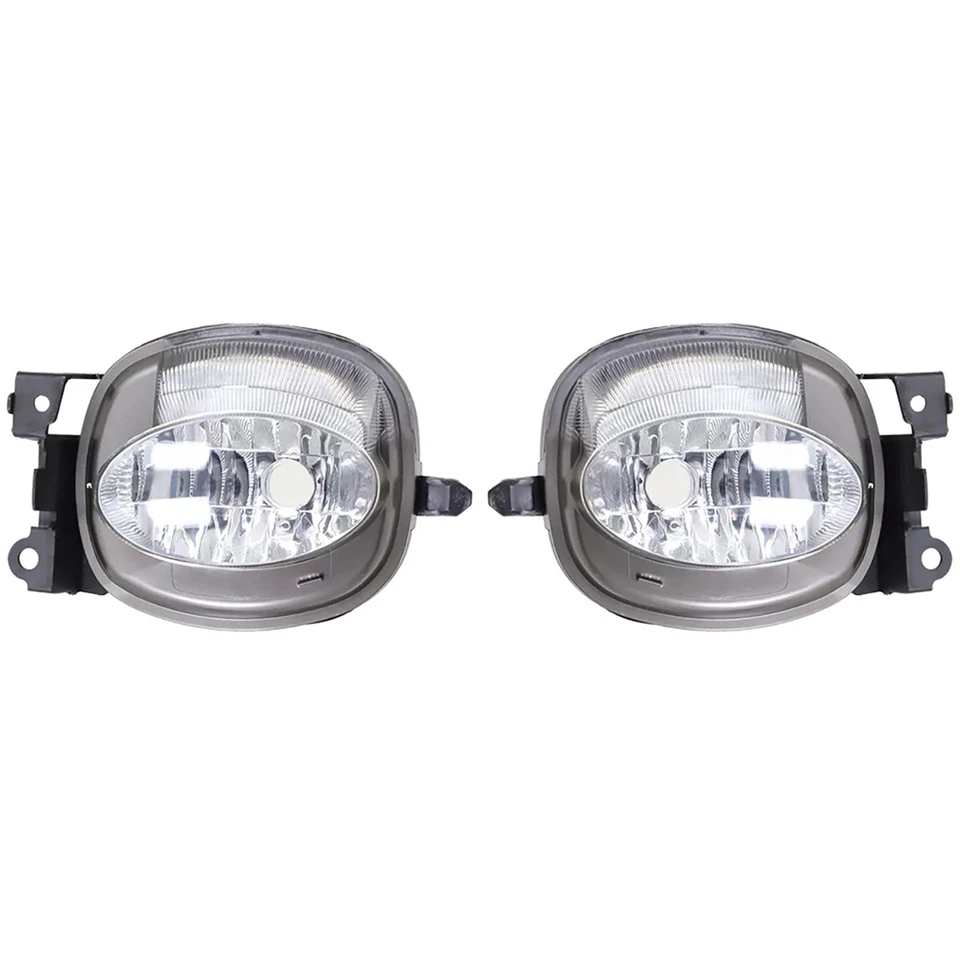 Pair Left & Right Bumper Chrome Fog Light Fog Lamp Kit For 2007-2009 Lexus ES350 - Image 1 of 4