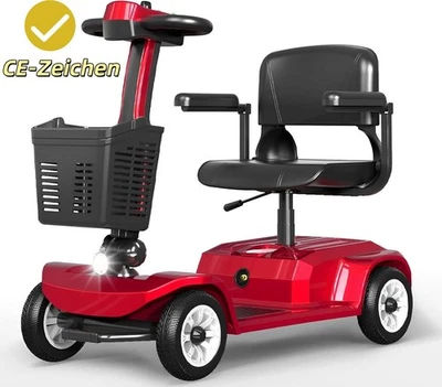 Sicherer Elektro-Scooter mit Magnetbremse & Vollreifen, 190kg Traglast, Roller - Bild 1 von 4