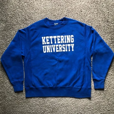 Suéter Champion Kettering University Grande Tejido Inverso Cuello Redondo Para Hombre Foto 1 de 4