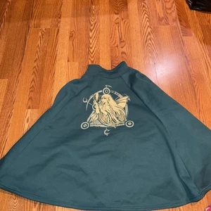 Lootwear Damen XL Dark Crystal Teal Poncho Cape Fleece gefüttert Beutekiste Top - Bild 1 von 4