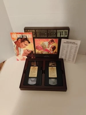 Gone With The Wind MGM Home Video 2 Tape VHS Deluxe Edition Box Set 1985 - Image 1 of 4