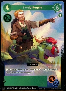 Brody Rogers 206/173 LEGEND RARE Secret Shadows MZ3 Metazoo Card #2 - Picture 1 of 2