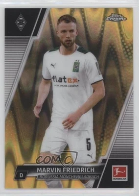 2021-22 Topps Chrome Bundesliga Gold RayWave Refractor Marvin Friedrich #14 - Image 1 of 2