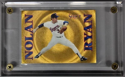 Original 1993 Score Select Nolan Ryan Traded Insert Gold Foil - Image 1 of 2