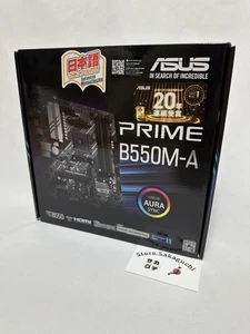 ASUS PRIME B550M-A Equipped with AMD B550 AM4 Compatible Motherboard MicroATX - Picture 1 of 7