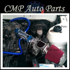 BLUE RED AIR INTAKE KIT FIT 1992-1993 TOYOTA CAMRY LEXUS ES300 3.0L V6 - Picture 1 of 1