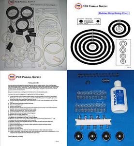 1994 Gottlieb/Premier World Challenge Soccer Pinball Machine Tune-up Kit - Picture 1 of 1