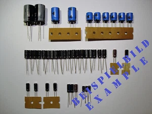 NAKAMICHI 582 Elektrolyt-Kondensator-Set Qualität wählbar COMPLETE recap repair - Afbeelding 1 van 1