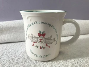 Pfaltzgraff winterberry 12 days of xmas Mug 2nd Day CH3887 - Picture 1 of 6