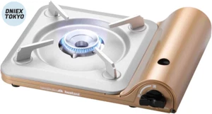 Iwatani CB-SS-50 Cassette Stove Tatsujin Slim III Color Gold Heat Resistant New - Picture 1 of 9