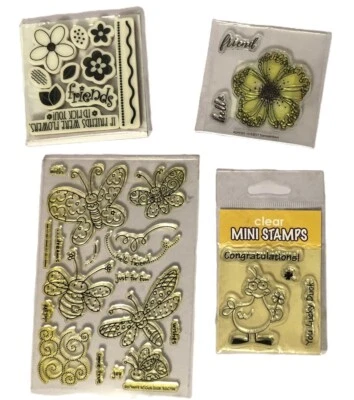 Large Stamp Lot With Flowers, Butterflies and Duck - Image 1 of 2