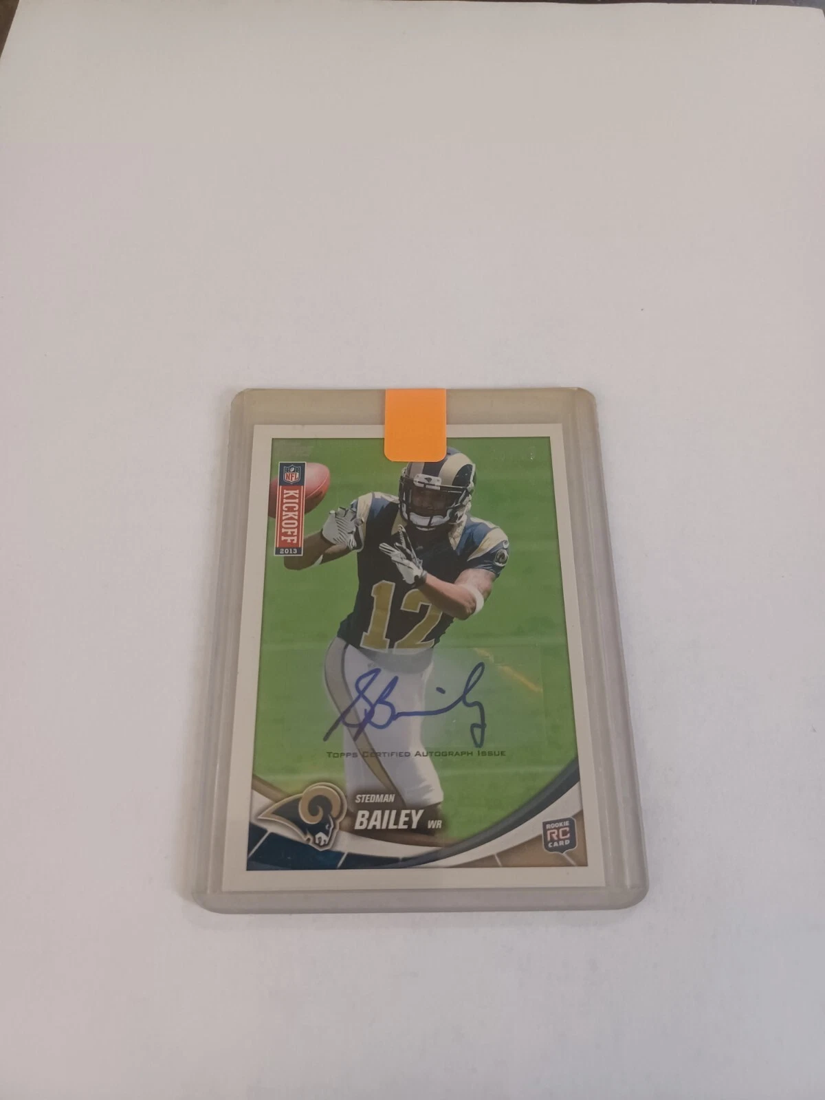 2013 Topps Kickoff - Autographs #38 Stedman Bailey /79 (AU, RC)