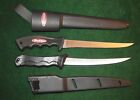 Lot of Two 12" Fishing Filet Knives - 1 BERKLEY and 1 Chinese Made