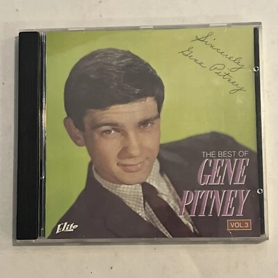 The Best of Gene Pitney Vol. 3  cd (1992 POLYTEL Canada) SIGNED/AUTHOGRAPH - Image 1 of 4