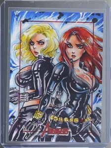 2011 Rittenhouse Marvel Universe Artist's Proof 1/1 Sanna Umemoto Sketch l6f
