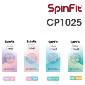 Spinfit CP1025 Eartips Earbuds TWS True Wireless Earphones size SS S M L - Picture 1 of 19