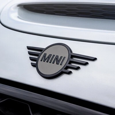 Adesivo decalcomania inserto badge MINI F-Series F55 F56 F57 LCI - grigio chiaro - Immagine 1 di 3