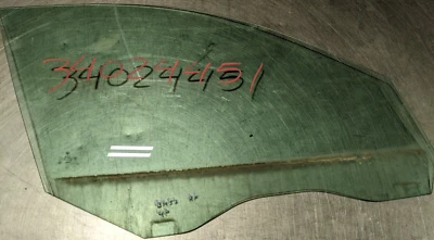 BMW 525I RIGHT FRONT POWER WINDOW PASSENGER MOVABLE POWER GLASS 51337067128 4N - Image 1 of 4