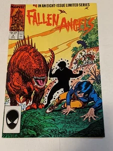 Cómics de Marvel de Fallen Angels #4 de julio de 1987 serie limitada - Imagen 1 de 1