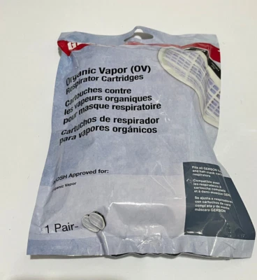Gerson Mask G01 Organic Vapor Respirator Cartridge Filter (2 Pack) Filters PJr* - Image 1 of 3