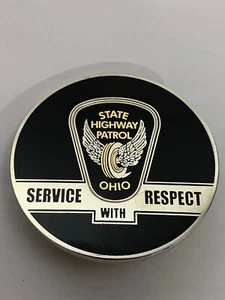 Ohio State Patrol Service with Respect 773 Police Challenge Coin - Picture 1 of 4