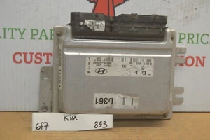 3910123680 Kia Spectra 2006 Engine Control Unit ECU Module 853-6F7 - Picture 1 of 4