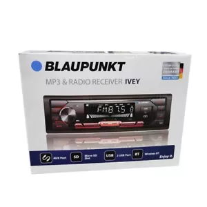 Blaupunkt IVEY Single DIN Car Stereo Bluetooth Receiver with USB Aux Input - Picture 1 of 4