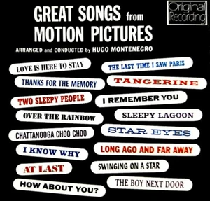 "Hugo Montenegro" : "Great Songs from Motion Pictures" - Hallmark - Picture 1 of 4