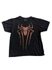 The Amazing Spider Man 2 2014 Short Sleeve Graphic T Shirt Polyester Black Sz XL