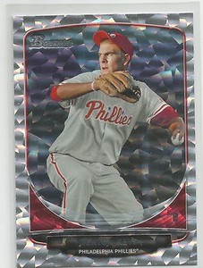 Denton Keys Philadelphia 2013 Bowman Draft Silver Ice