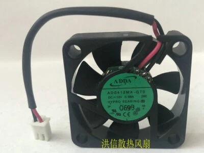 1PC ADDA 4010 AD0412MX-G70 DC12V 0.08A Silent Cooling Fan NEW One year warranty - Image 1 of 4