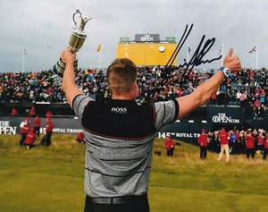 HENRIK STENSON FOTO FIRMATA AUTO'D 8X10 PGA TOUR 2016 BRITISH OPEN CHAMP F - Foto 1 di 1