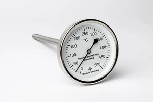 500°C Backofenthermometer für Steinofen Holzbackofen Ofenthermometer 300 / 6 mm - Bild 1 von 6