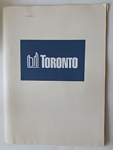 Toronto 2008 Olympic Bid Master Plan Power Point Presentation Folder