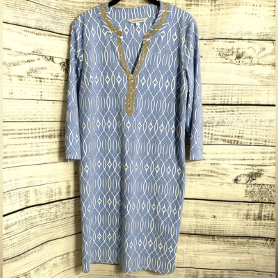 Vestido Sunset and Sweet Tea Mujer Grande Cambio Geo Estampado Nylon 50+ Protección UPF Foto 1 de 4