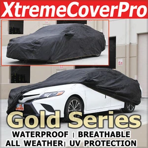 2022 2023 2024 MAZDA MAZDA3 SEDAN WATERPROOF CAR COVER W/MIRRORPOCKET BLACK - Bild 1 von 12
